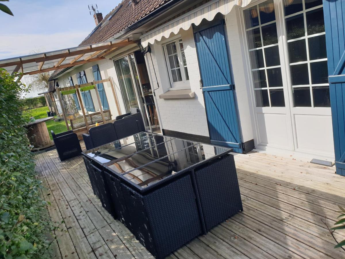Bienvenue Chez Vous Villa Socx Exteriör bild